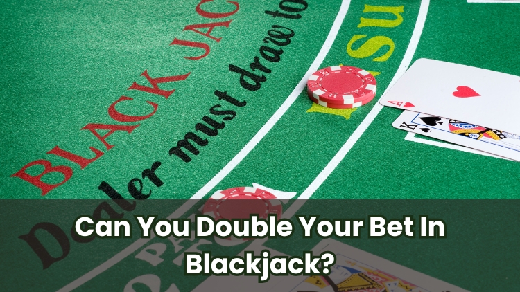 Can You Double Your Bet In Blackjack?