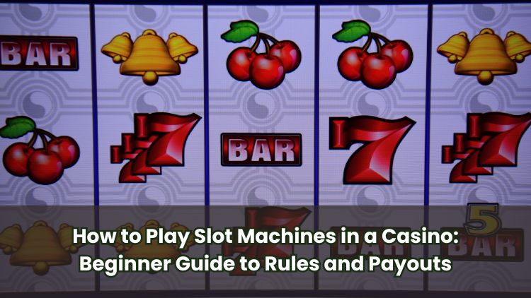 How to Play Slot Machines in a Casino: Beginner Guide to Rules and Payouts
