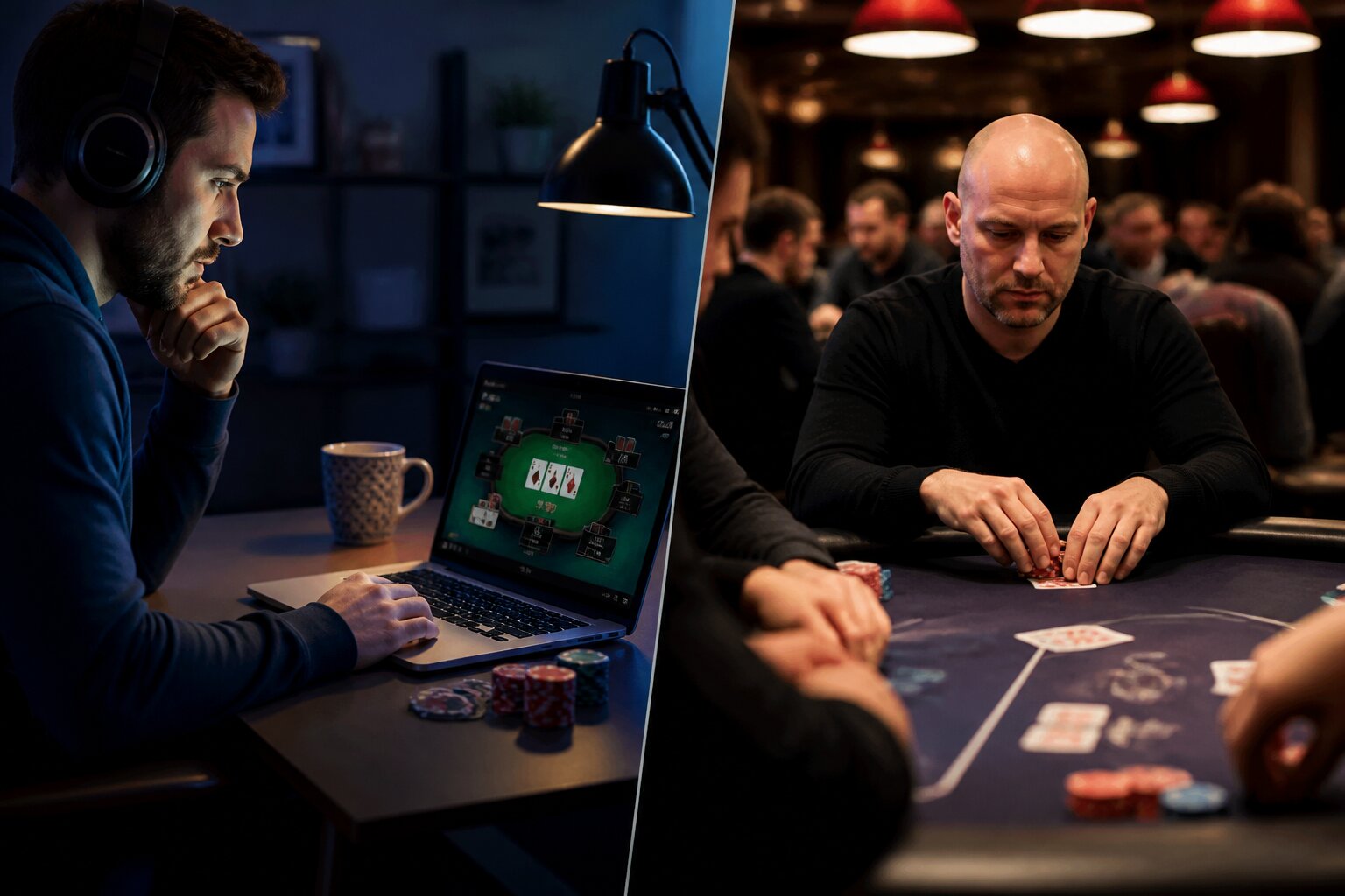 Is Online Poker Harder Than Live? Key Differences Explained